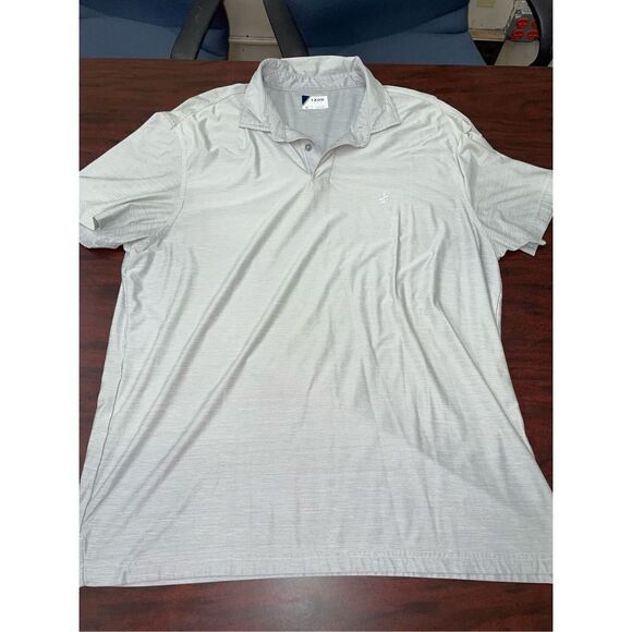 Izod Golf Men’s Light Grey Polo Shirt Size X-Large - Picture 1 of 6